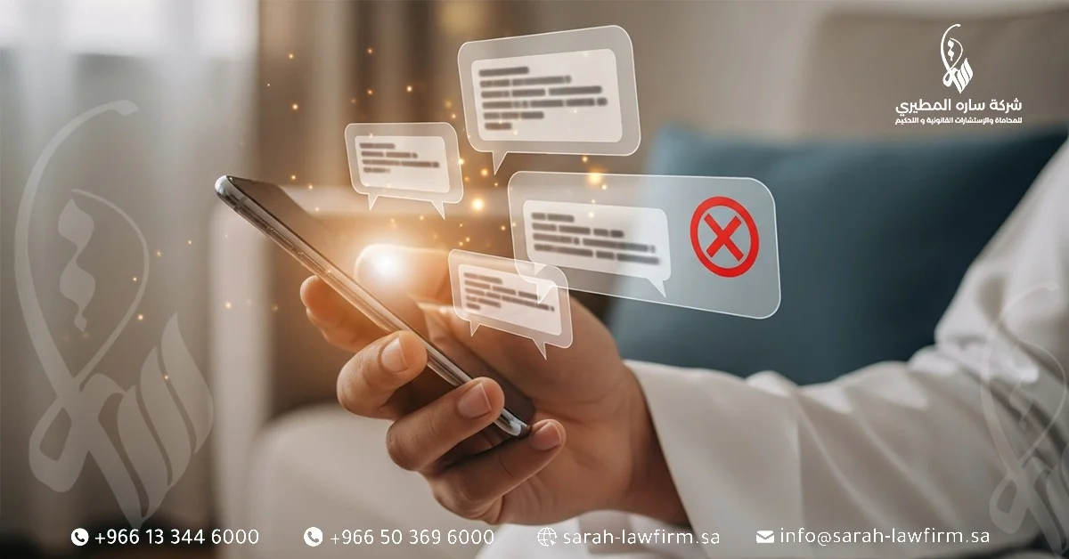 رفع دعوى تشويه سمعة في السعودية
